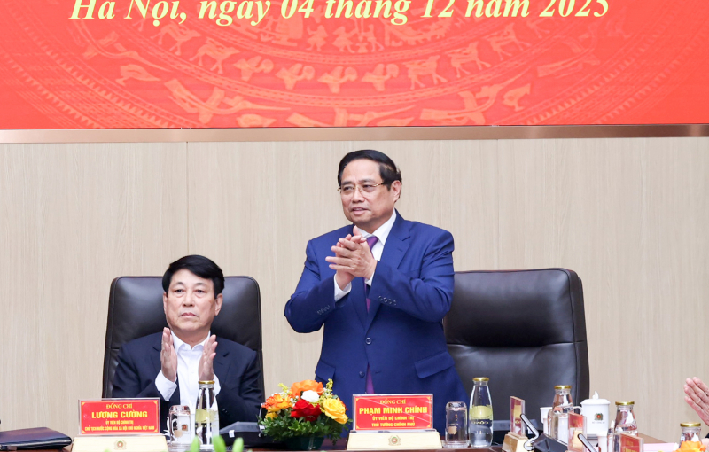 Tổng Bí thư Tô Lâm dự, chỉ đạo Hội nghị Đảng uỷ Công an Trung ương năm 2025 -1