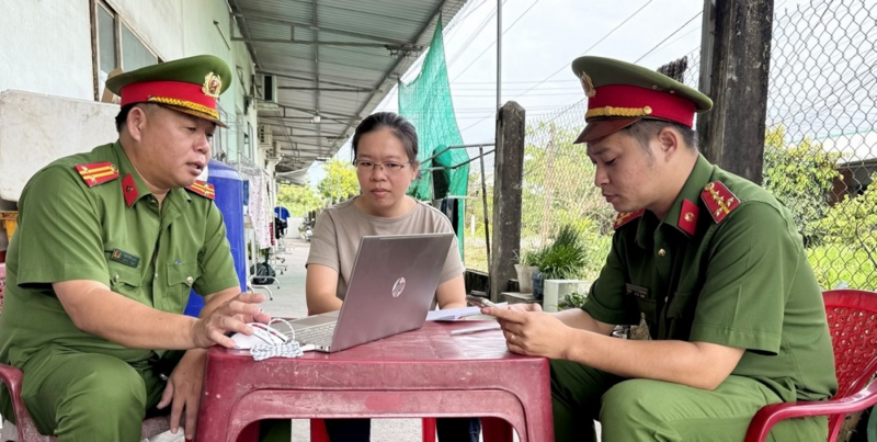 Công an phường ứng dụng công nghệ số vào công tác phòng cháy, chữa cháy -0