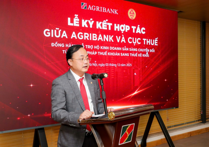 Agribank và Cục Thuế ký kết hợp tác hỗ trợ hộ kinh doanh chuyển đổi từ thuế khoán sang thuế kê khai -0