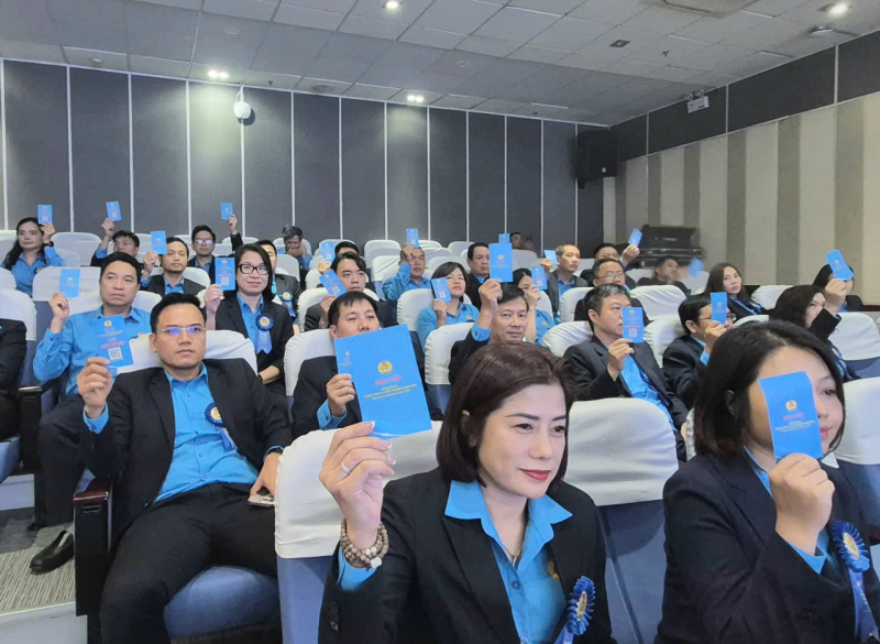 Đại hội Công đoàn Tổng Công ty viễn thông MobiFone -0