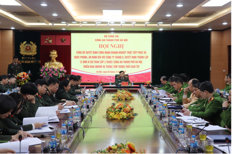 Công bố quyết định về mô hình tổ chức Công ty Tháng 8 và Quyết định thành lập 12 đơn vị dự toán cấp 3 -0