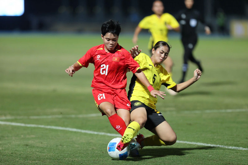 ĐT nữ Việt Nam 7-0 ĐT nữ Malaysia: Đương kim vô địch thị uy -0