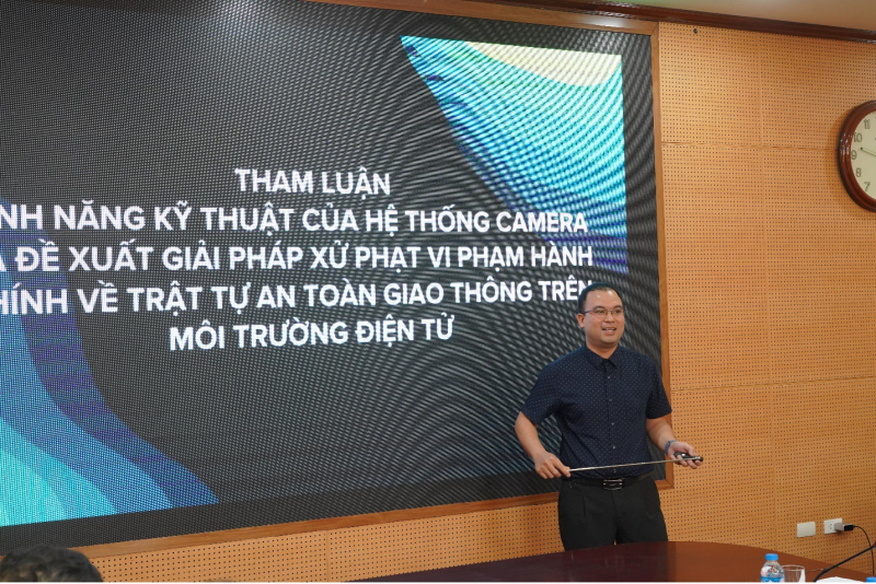 Thí điểm về xử lý vi phạm hành chính trên môi trường điện tử trong lĩnh vực TTATGT -2