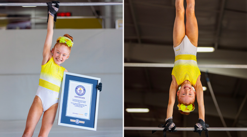 Mới 8 tuổi đã lập kỷ lục Guinness -0