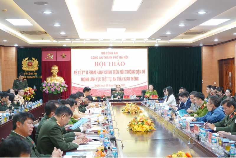 Thí điểm về xử lý vi phạm hành chính trên môi trường điện tử trong lĩnh vực TTATGT -0