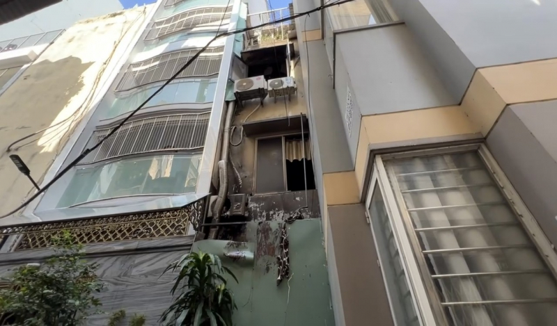 Vụ cháy quán bún ốc khiến 4 người tử vong: Tòa nhà làm quán ăn bị bít bùng, không lối thoát hiểm -0