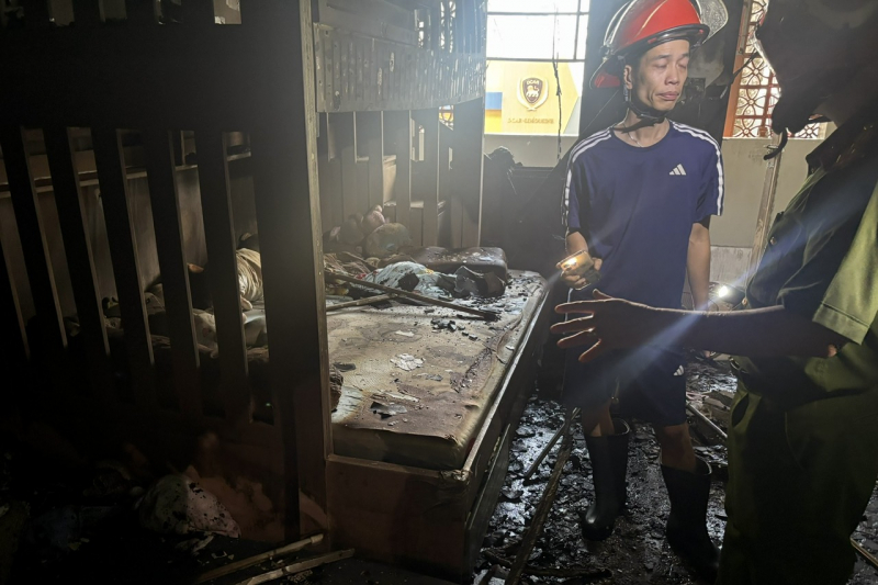 Bên trong hiện trường vụ cháy quán ốc khiến 4 người tử vong -1