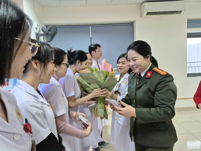 Sôi nổi hội thao Kỹ thuật sáng tạo tuổi trẻ ngành y tế cấp cơ sở Bệnh viện  Y học cổ truyền Bộ Công an -0