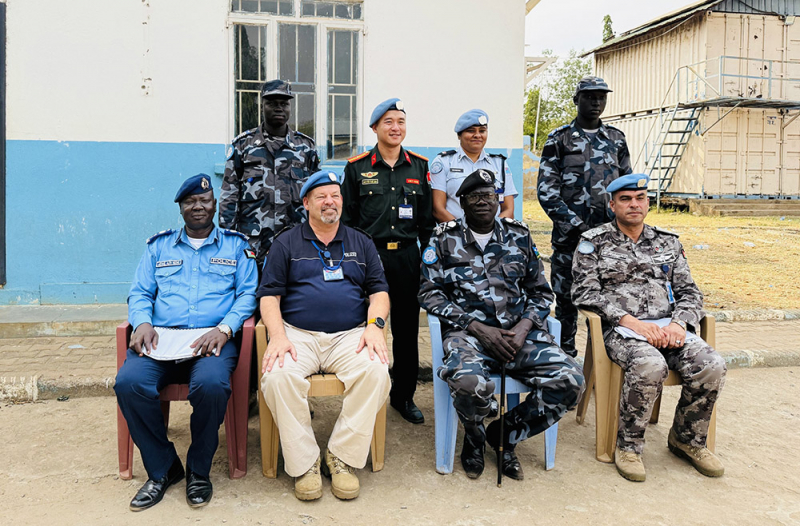 Cảnh sát Việt Nam thiết kế thành công Hệ thống quản lý tội phạm tại Nam Sudan -1