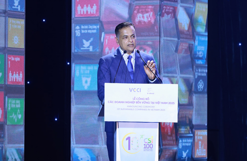 ông binu jacob, tổng giám đốc nestlé việt nam, đồng chủ tịch hội đồng doanh nghiệp vì sự phát triển bền vững (vbcsd), phát biểu tại sự kiện (1).jpg -0