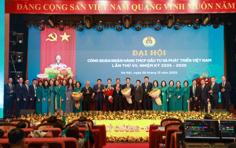 Công đoàn BIDV tổ chức thành công Đại hội đại biểu lần thứ VII, nhiệm kỳ 2025 - 2030 -0