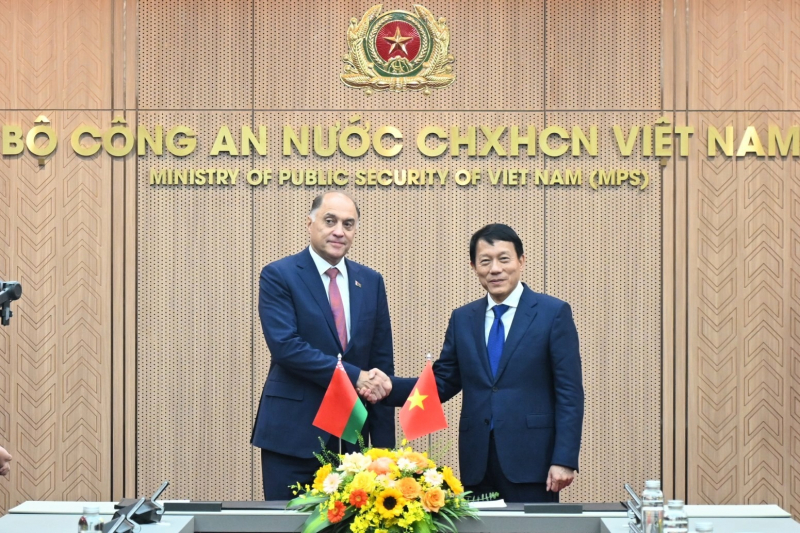 Vietnamese Ministry of Public Security, Belarusian Security Council agree to expand cooperation -0