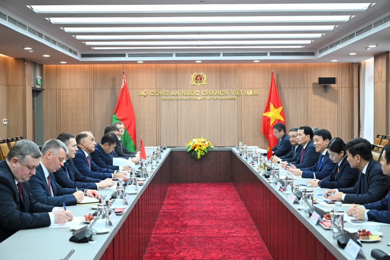 Vietnamese Ministry of Public Security, Belarusian Security Council agree to expand cooperation -0