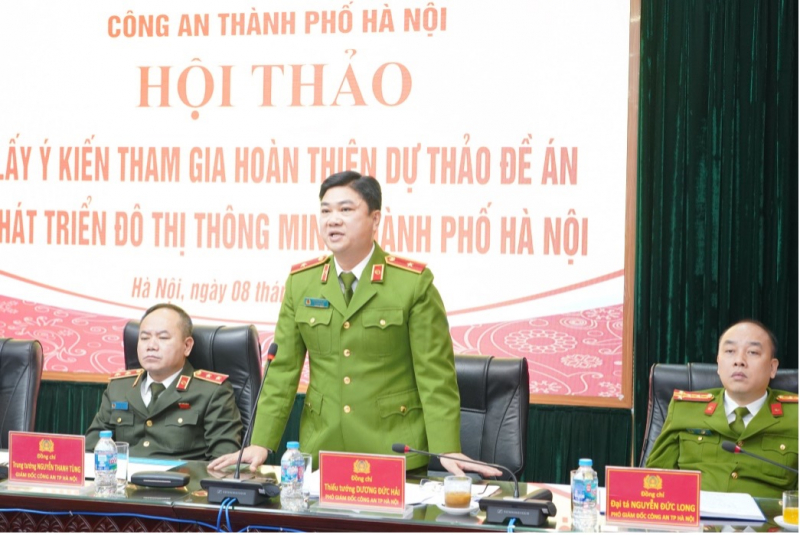 Hội thảo lấy ý kiến hoàn thiện dự thảo Đề án phát triển đô thị thông minh TP Hà Nội -0