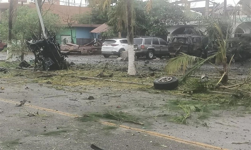 Năm người thiệt mạng trong vụ nổ gần đồn cảnh sát ở Mexico -0
