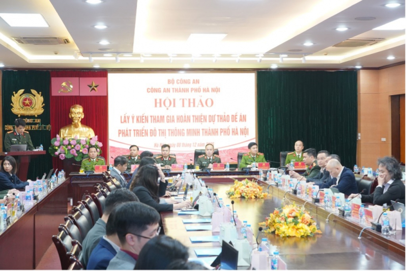 Hội thảo lấy ý kiến hoàn thiện dự thảo Đề án phát triển đô thị thông minh TP Hà Nội -0