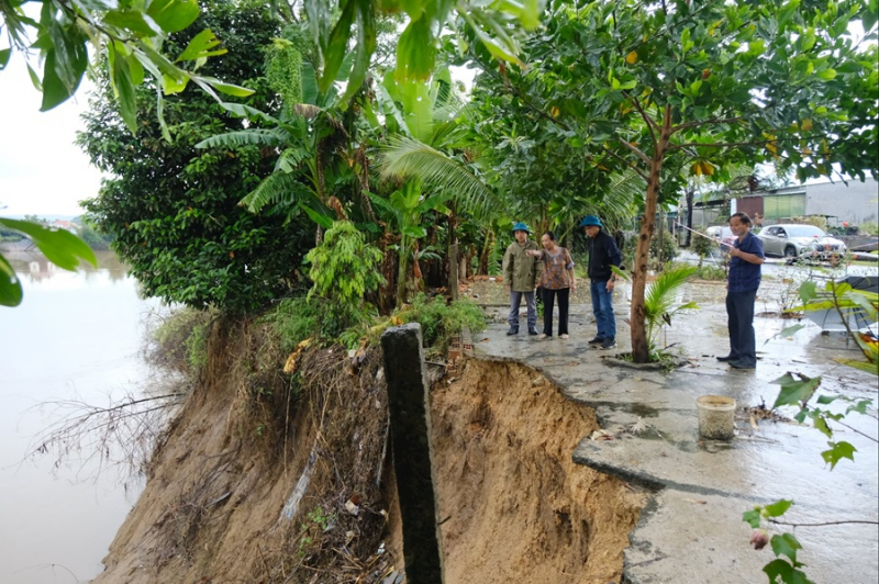 Sau lũ, sạt lở đất càng thêm trầm trọng dọc sông Đồng Nai -0