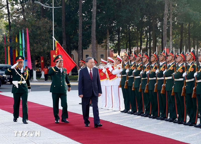 Tổng Bí thư: Xây dựng lực lượng vũ trang Quân khu 9 cách mạng, chính quy, tinh nhuệ, hiện đại -0