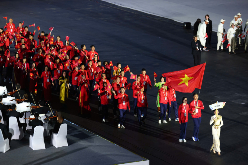 Hoogtepunten van de openingsceremonie van SEA Games 33 -0