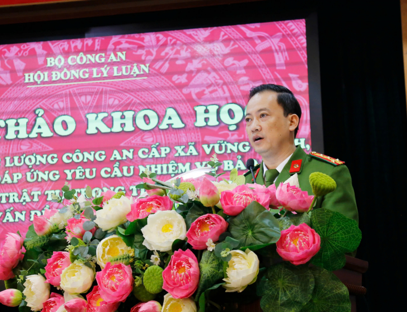 Xây dựng lực lượng Công an cấp xã vững mạnh, đáp ứng yêu cầu nhiệm vụ trong tình hình mới -0