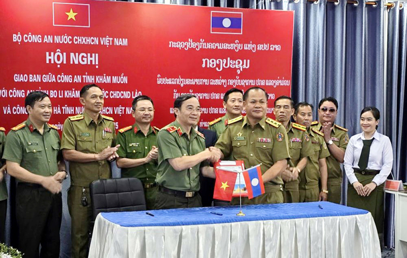 Công an Hà Tĩnh tăng cường hợp tác quốc tế trong đấu tranh phòng, chống tội phạm -0