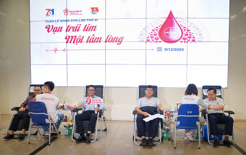 “Tuần lễ hồng EVN lần thứ XI” -0