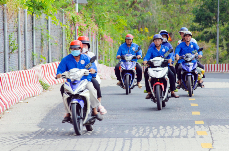 ক্যাম মাউন্টেন ট্যুরিস্ট এরিয়া -০-তে হোন্ডা মোটরবাইক দ্বারা যাত্রী পরিবহনের ব্যবস্থাপনা এবং শৃঙ্খলা কঠোর করুন।