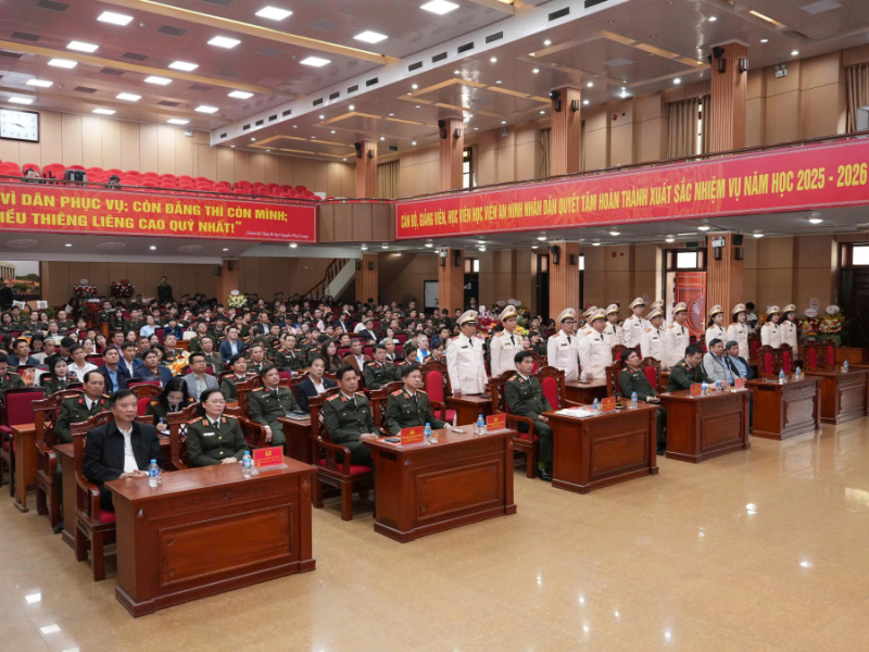 Học viện ANND trao quyết định bổ nhiệm Giáo sư, Phó Giáo sư năm 2025 -0