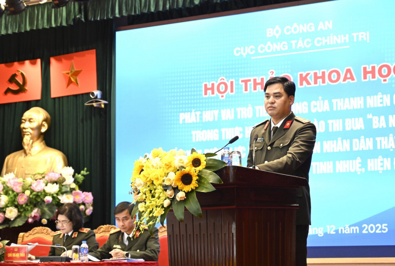 Phát huy vai trò tiên phong của thanh niên CAND trong thực hiện phong trào thi đua “Ba nhất” -0