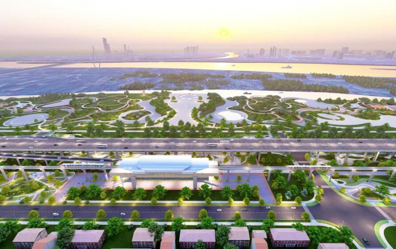 Hà Nội đề xuất chọn phương án đi trên đê hiện hữu cho đại lộ cảnh quan sông Hồng -0