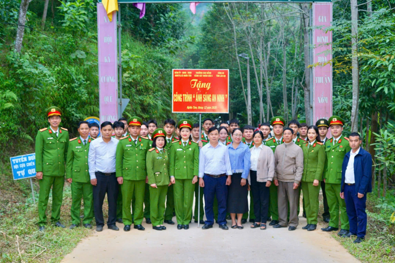 Trường Cao đẳng CSND I tổ chức nhiều hoạt động ý nghĩa hỗ trợ nhân dân tại Lào Cai -0