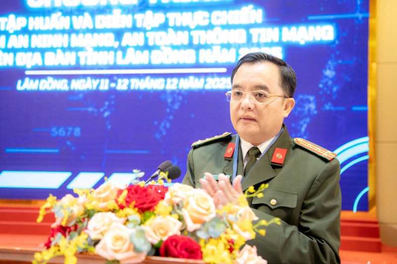 Lâm Đồng thực chiến tấn công – phòng thủ trên không gian mạng -0