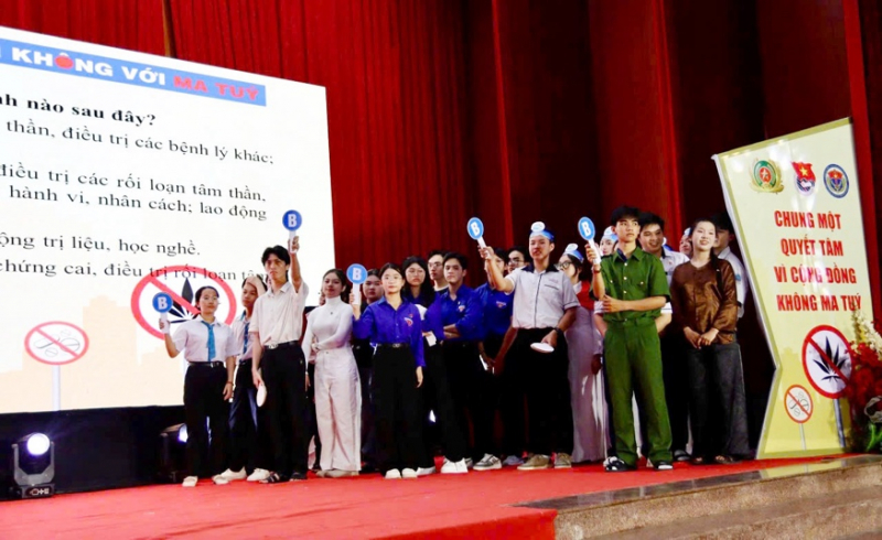 Sôi nổi Hội thi “Thanh niên Phú Quốc nói không với ma túy” -4