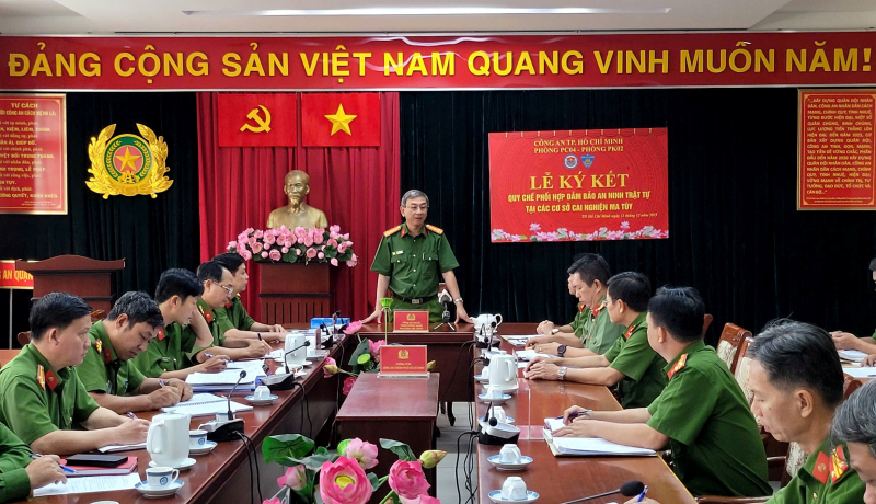 Phối hợp, tăng cường lực lượng đảm bảo tuyệt đối an toàn các cơ sở cai nghiện ma túy  -0