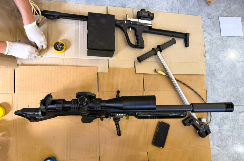 Bắt giữ đối tượng dùng súng giải quyết mâu thuẫn -0