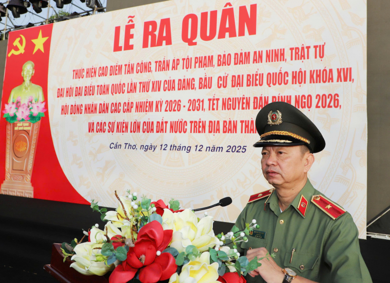 Công an các tỉnh, thành Tây Nam bộ ra quân cao điểm tấn công trấn áp tội phạm -0