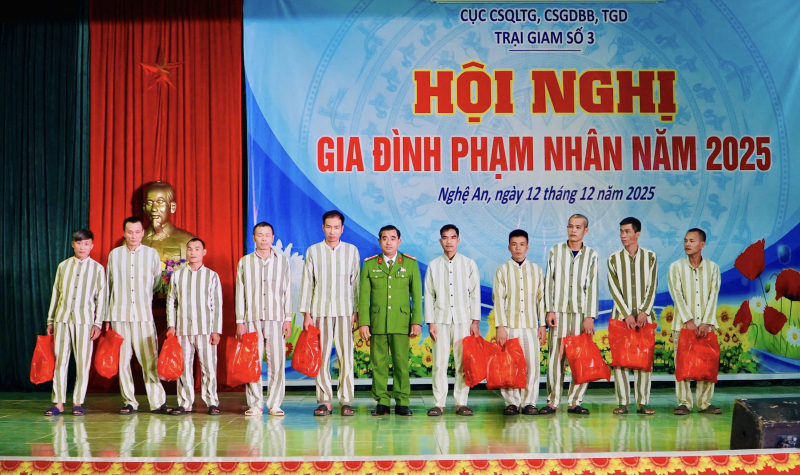 Đầm ấm Hội nghị gia đình phạm nhân tại Trại giam số 3 -0