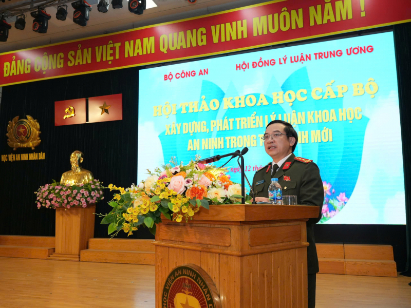 Xây dựng phát triển lý luận khoa học An ninh phù hợp với bối cảnh mới -0