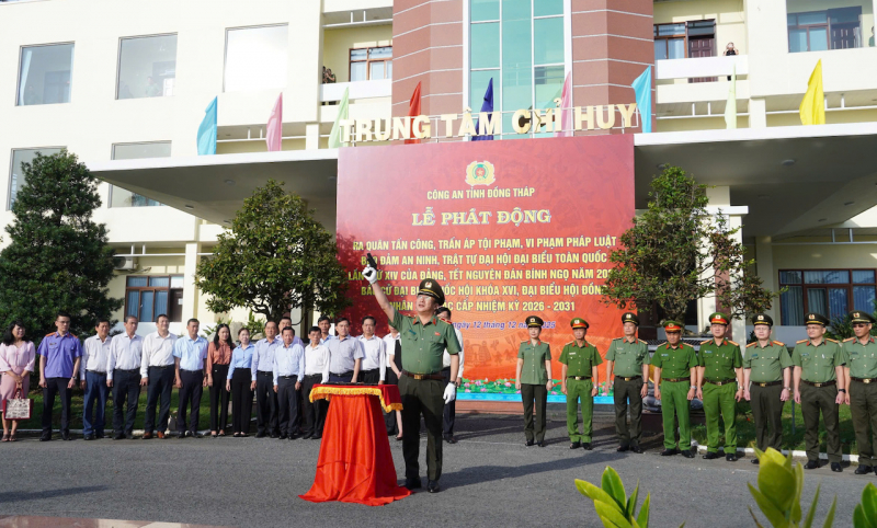 Công an các tỉnh, thành Tây Nam bộ ra quân cao điểm tấn công trấn áp tội phạm -0