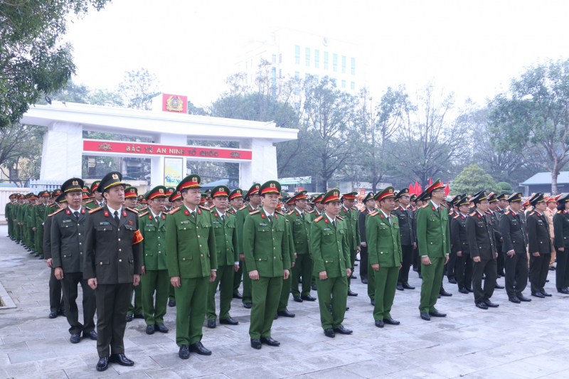 Công an Thanh Hóa ra quân thực hiện cao điểm tấn công, trấn áp tội phạm bảo đảm ANTT dịp Tết Nguyên đán Bính Ngọ 2026 -0