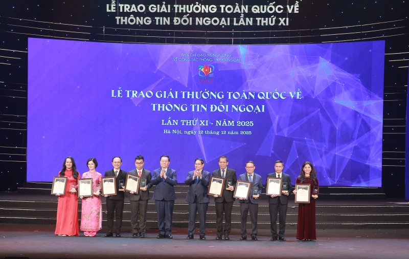 Trao Giải thưởng toàn quốc về thông tin đối ngoại lần thứ XI -0