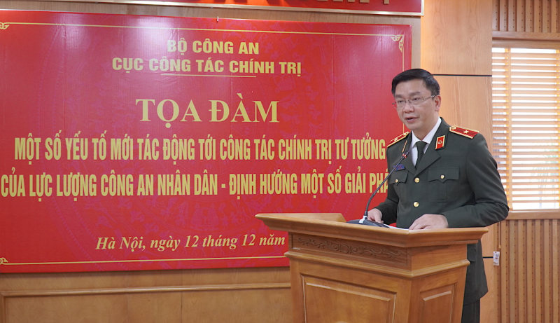 Xây dựng lực lượng CAND vững mạnh về chính trị, tư tưởng trong kỷ nguyên mới -1