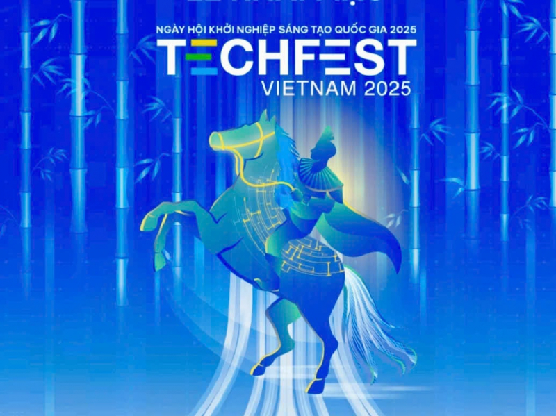 Bắt đầu diễn ra ngày hội khởi nghiệp sáng tạo TECHFEST Việt Nam 2025 quanh Hồ Hoàn Kiếm -0