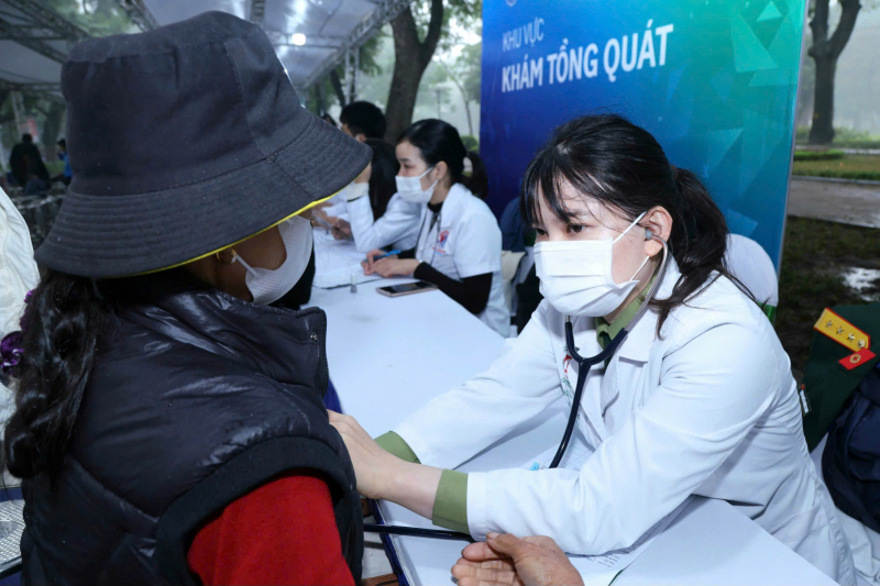 Hơn 3.000 người Hà Nội được khám tầm soát ung thư miễn phí -0