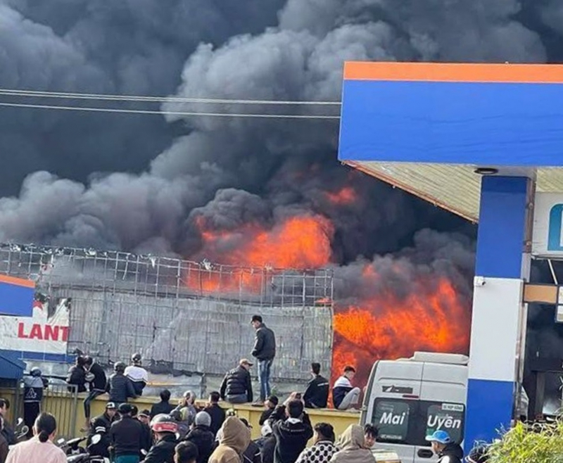 Tin thêm vụ cháy Công ty sản xuất giày ở Hải Phòng -0