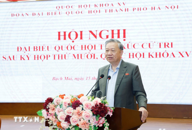 Tổng Bí thư Tô Lâm: Hà Nội tập trung vào 5 ưu tiên trong những định hướng lớn -0