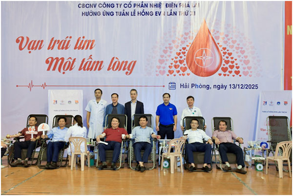 Nhiệt điện Phả Lại: Lan tỏa nghĩa tình trong “Tuần lễ hồng EVN” lần thứ XI năm 2025 -0