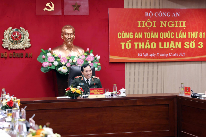 Phát huy dân chủ, trí tuệ phiên thảo luận tổ Hội nghị Công an toàn quốc lần thứ 81 -1