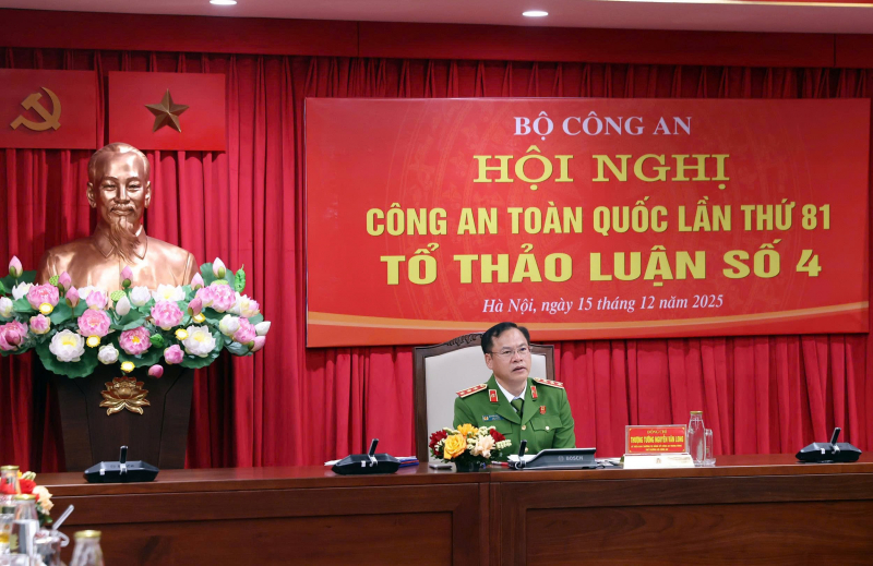 Phát huy dân chủ, trí tuệ phiên thảo luận tổ Hội nghị Công an toàn quốc lần thứ 81 -1