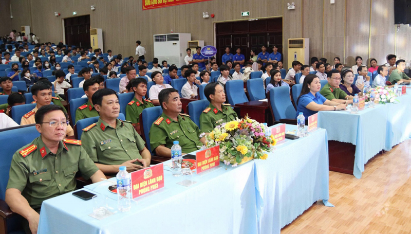 Công an tỉnh An Giang tổ chức Hội thi Tuổi trẻ chung tay đẩy lùi ma tuý -0